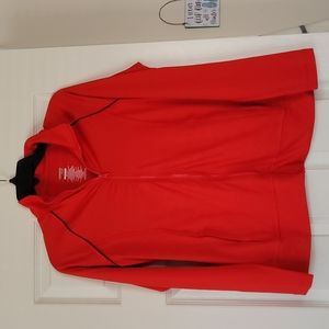 Danskin Women’s Red Zip-up Sweatshirt (size S)